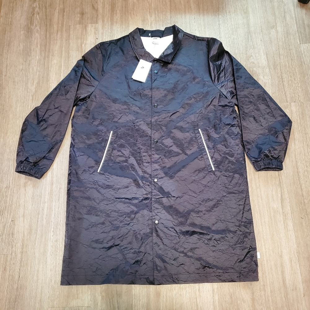 NIKE NSW STYLE ESSENTIALS LONG COACHES JACKET